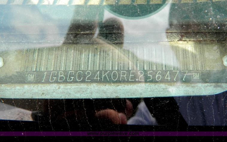 image for item B3758 1994 Chevrolet 2500 utility pickup truck