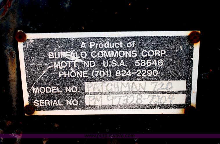 image for item B6733 Patchman 720 road maintenance system