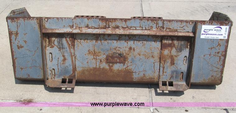 image for item C2229 68"W smooth skid steer bucket