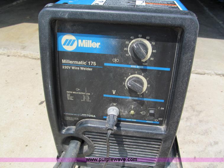 image for item C2231 Miller Millermatic MIG welder with gas