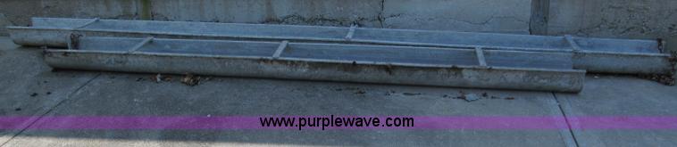 image for item C2236 (2) aluminum concrete chutes