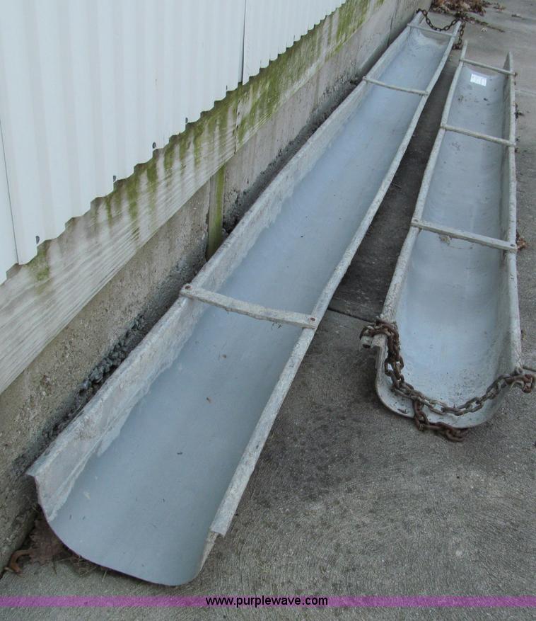 (2) aluminum concrete chutes in Lees Summit, MO Item C2236 sold