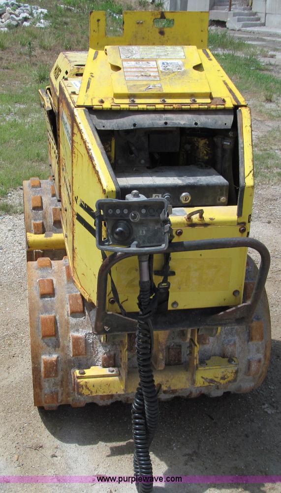 image for item C2251 Wacker RT walk behind articulating sheeps foot roller