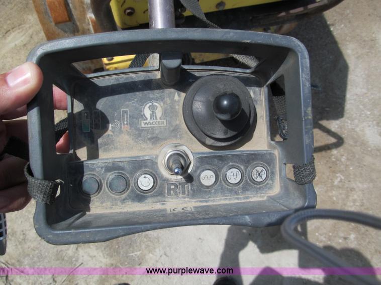 image for item C2251 Wacker RT walk behind articulating sheeps foot roller