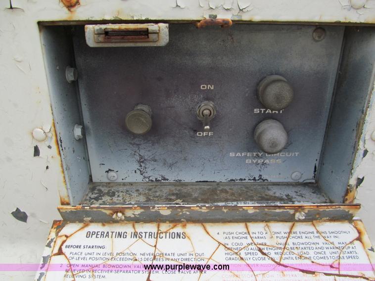 image for item C2301 Ingersoll Rand 185 CFM air compressor