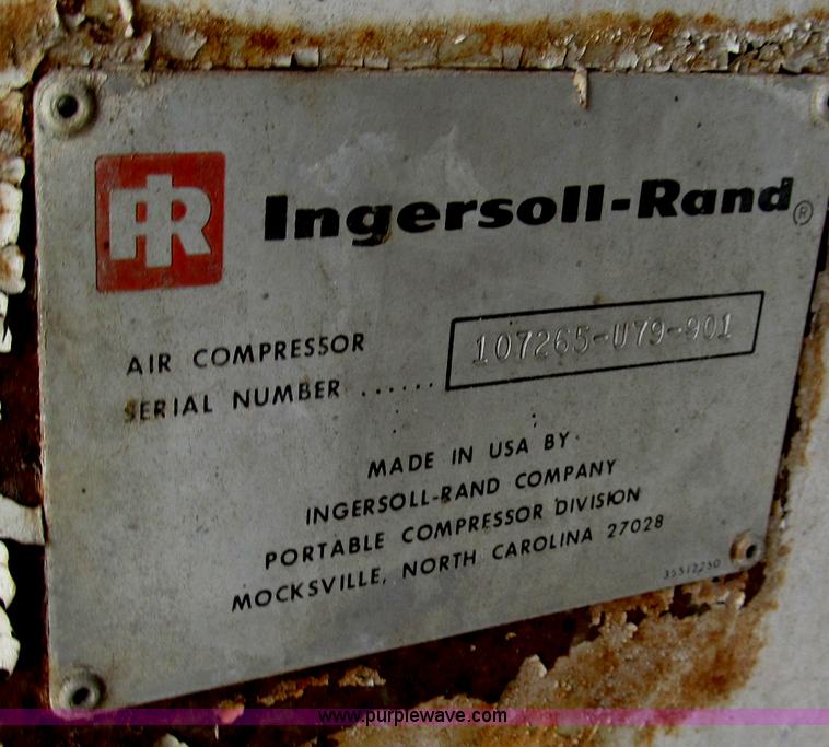 image for item C2301 Ingersoll Rand 185 CFM air compressor
