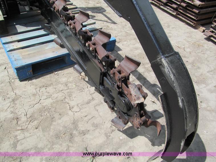 image for item C2304 Shop built skid steer trencher attachment