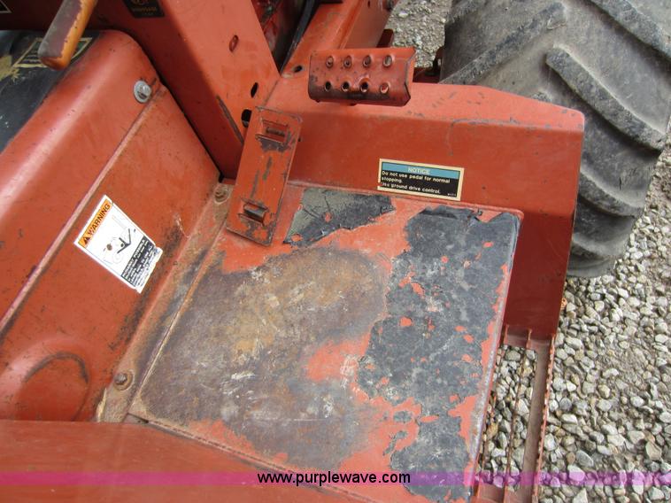 image for item D2015 Ditch Witch 4500 trencher with rock saw and backhoe attachments