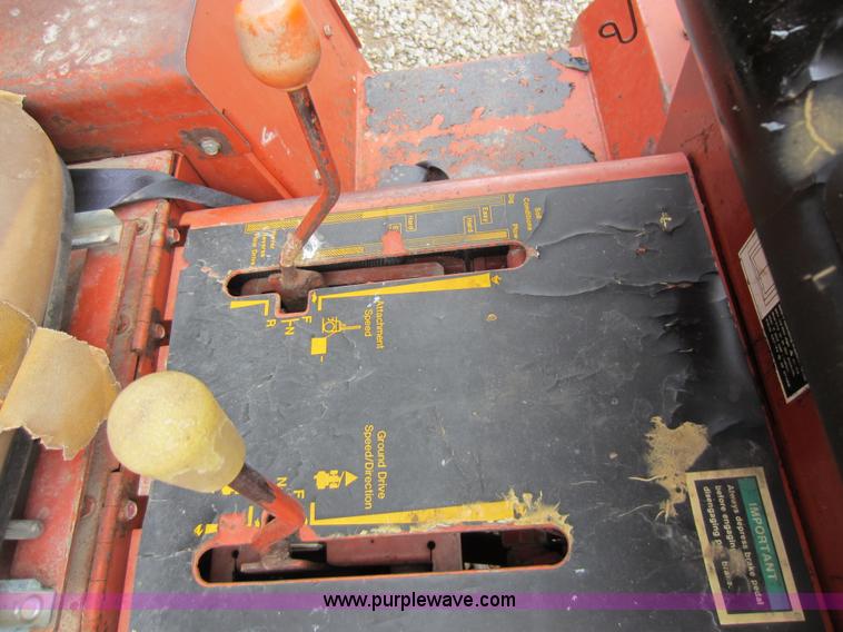 image for item D2015 Ditch Witch 4500 trencher with rock saw and backhoe attachments