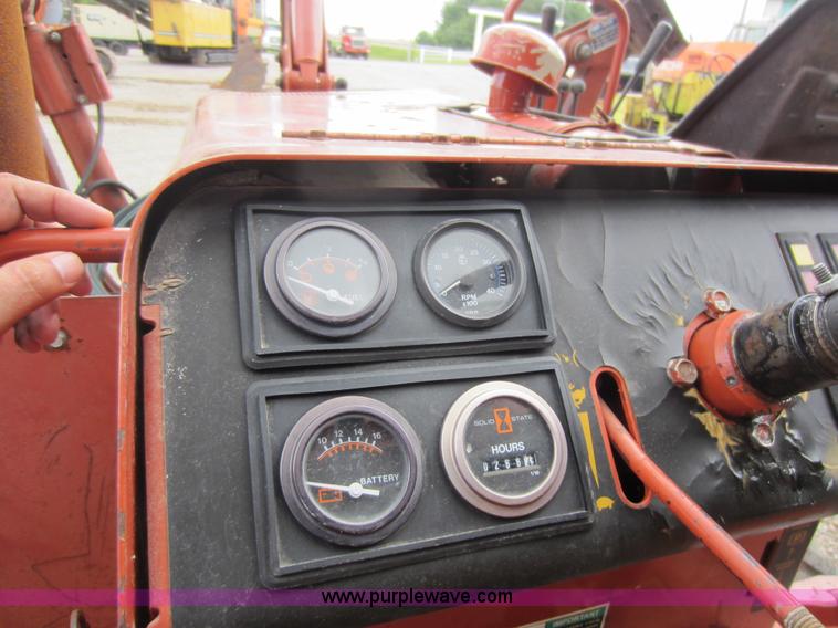 image for item D2015 Ditch Witch 4500 trencher with rock saw and backhoe attachments