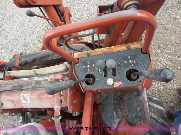 image for item D2015 Ditch Witch 4500 trencher with rock saw and backhoe attachments