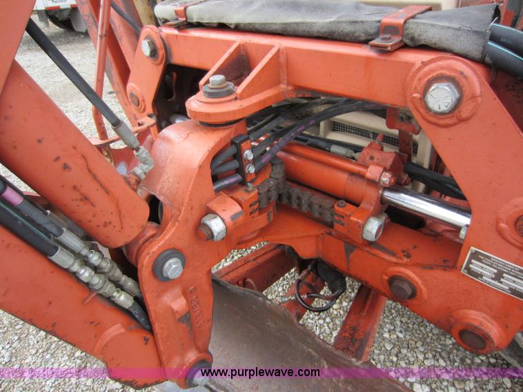 image for item D2015 Ditch Witch 4500 trencher with rock saw and backhoe attachments