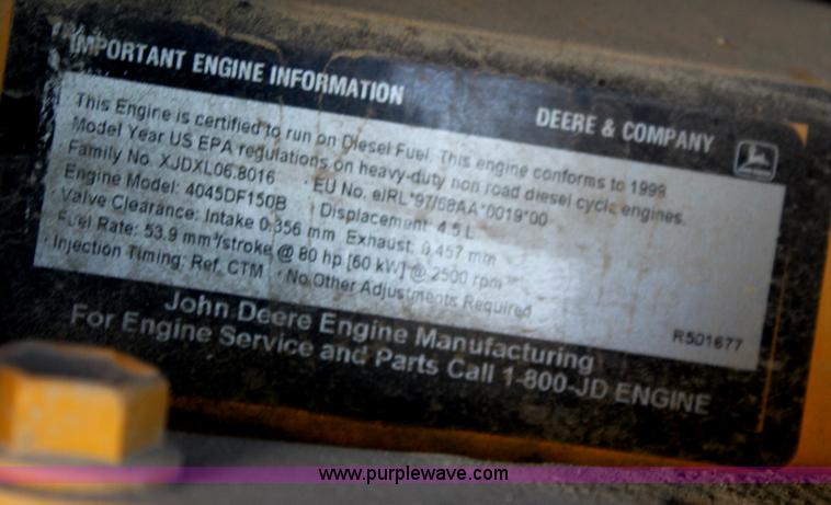 image for item D5184 1999 Sullair 185H air compressor