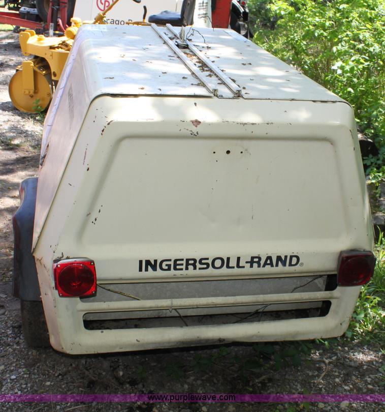 image for item D7833 Ingersoll Rand 100 portable air compressor