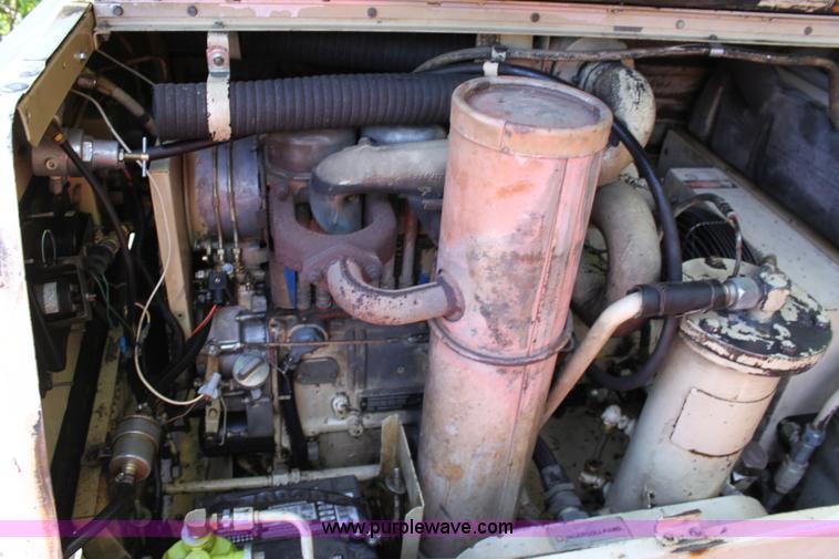 image for item D7833 Ingersoll Rand 100 portable air compressor