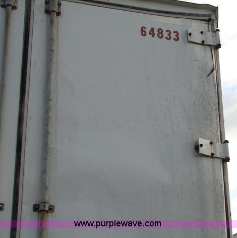 image for item B1347 1986 Monon 45' storage semi trailer