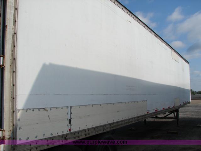 image for item B1347 1986 Monon 45' storage semi trailer