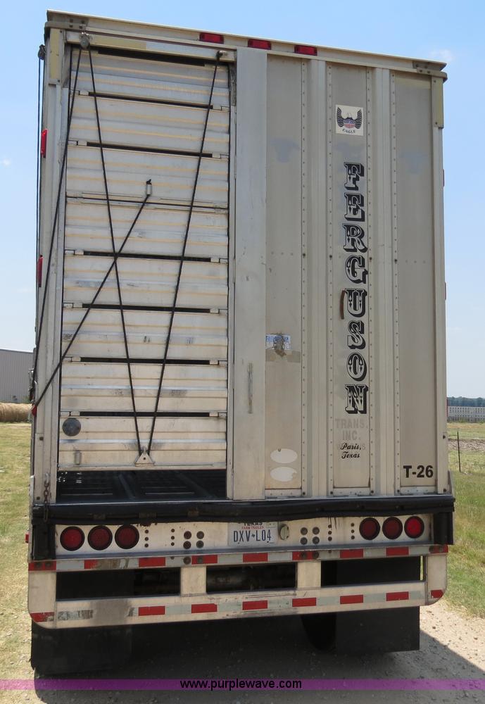 image for item B2412 2001 Barrett 50' livestock trailer