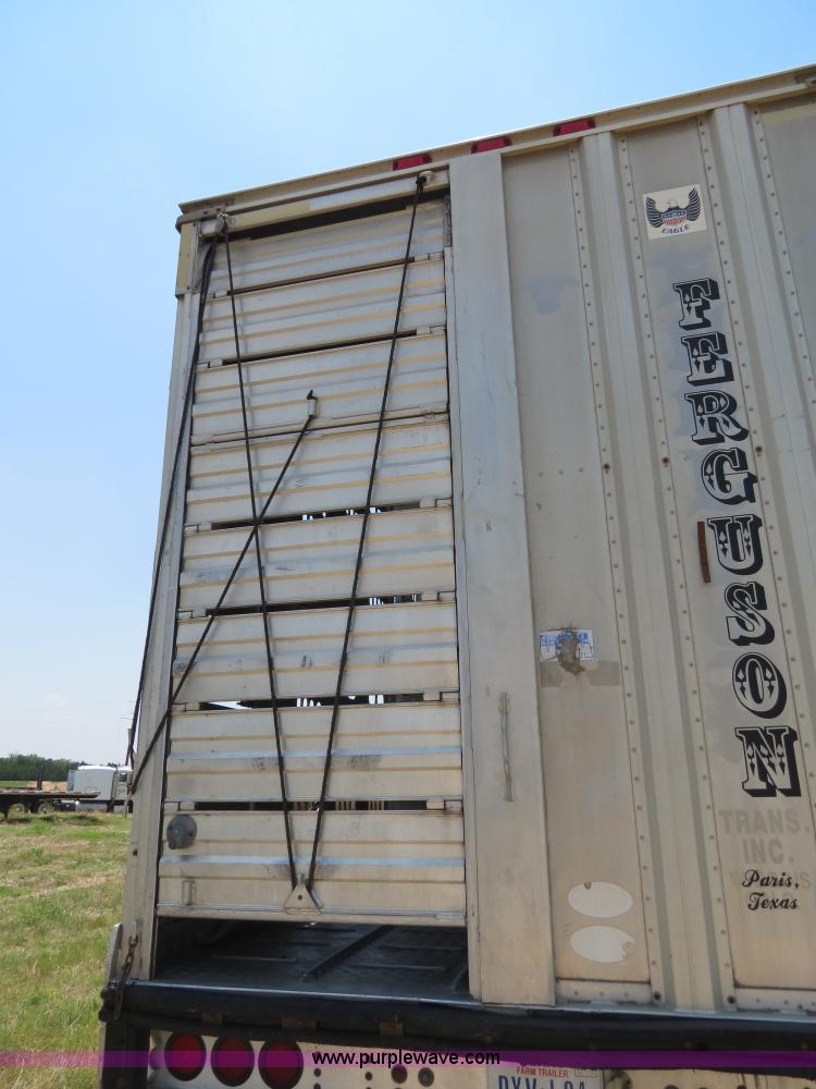 image for item B2412 2001 Barrett 50' livestock trailer