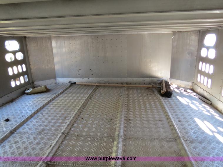 image for item B2412 2001 Barrett 50' livestock trailer