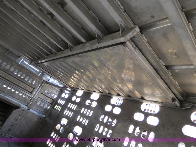 image for item B2412 2001 Barrett 50' livestock trailer