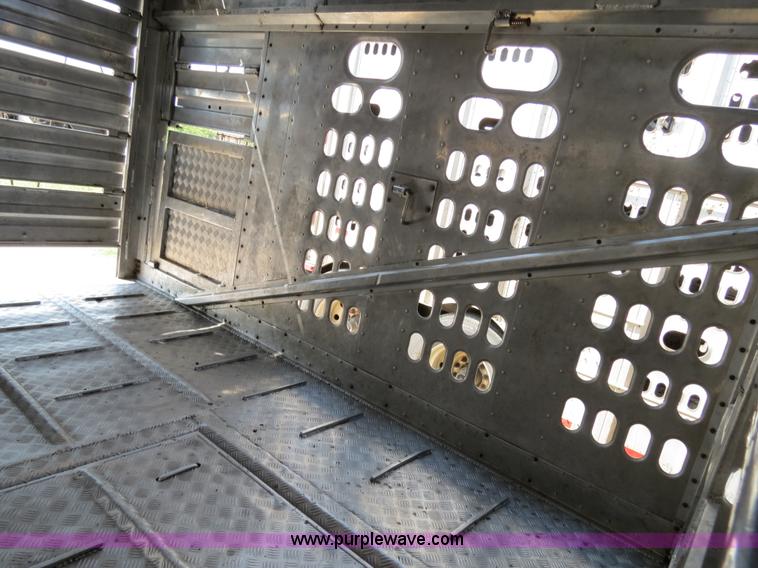 image for item B2412 2001 Barrett 50' livestock trailer