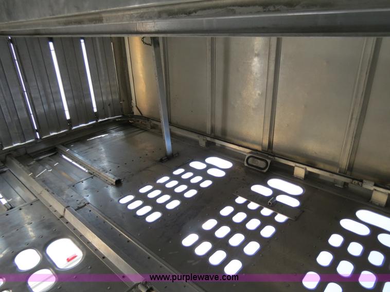 image for item B2412 2001 Barrett 50' livestock trailer