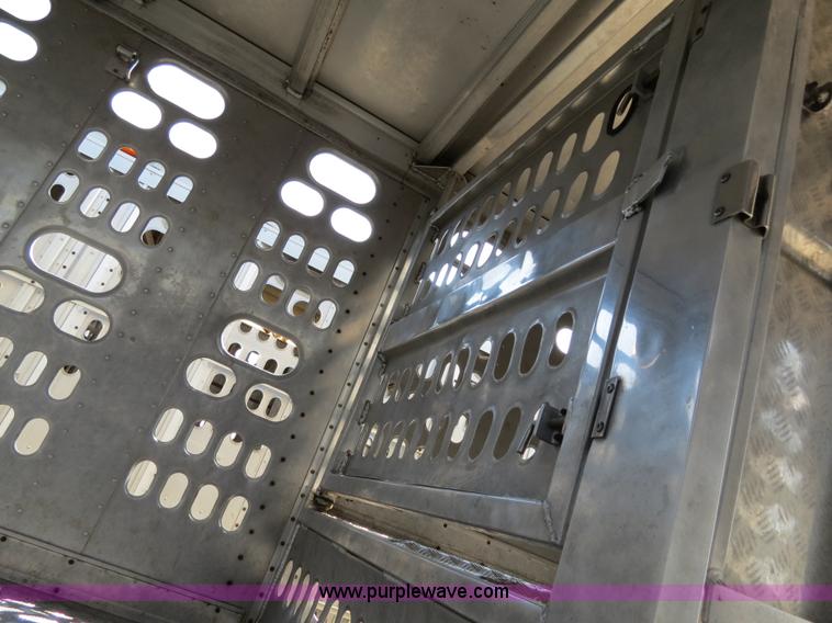 image for item B2412 2001 Barrett 50' livestock trailer