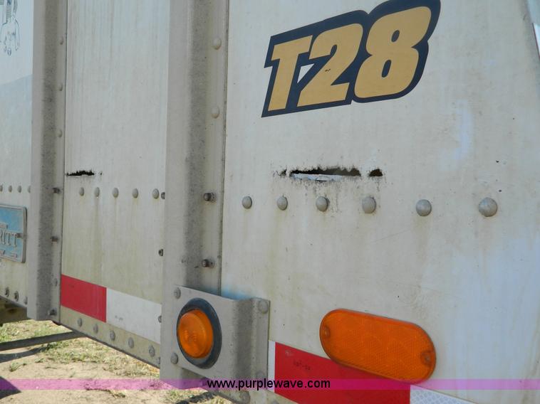 image for item B3777 1993 Merritt aluminum grain trailer