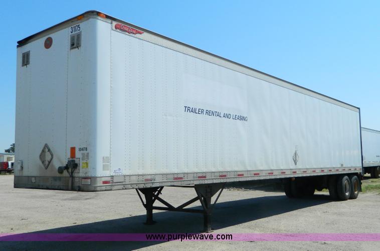 image for item B3778 1998 Great Dane van trailer