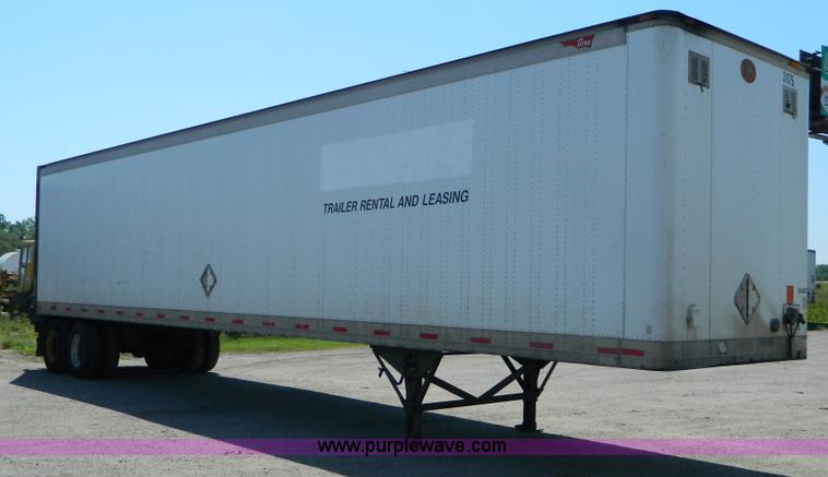 image for item B3778 1998 Great Dane van trailer