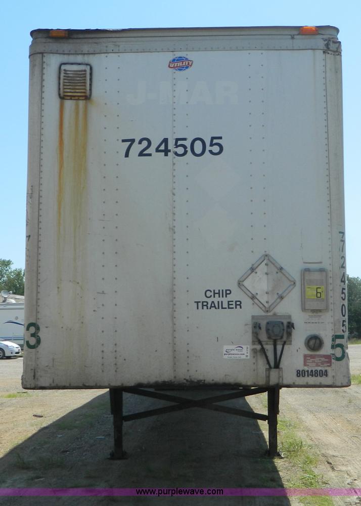 image for item B3780 1998 utility van trailer