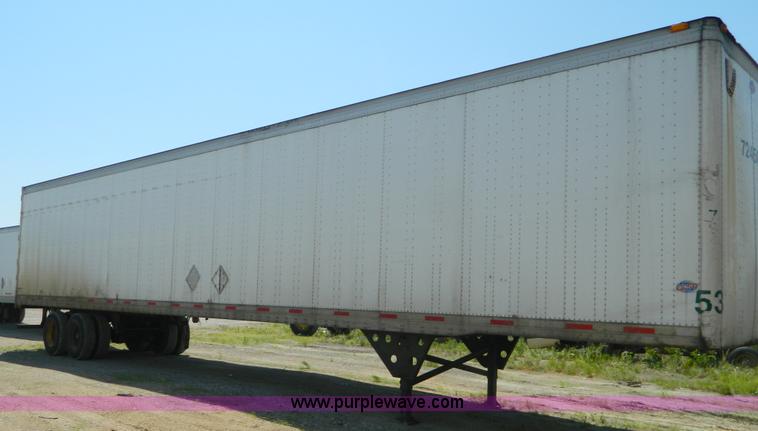 image for item B3780 1998 utility van trailer