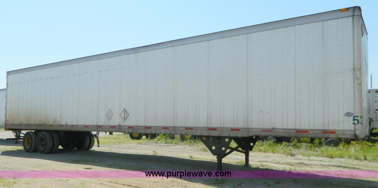 image for item B3780 1998 utility van trailer