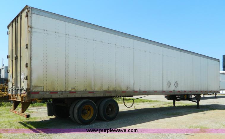 image for item B3780 1998 utility van trailer
