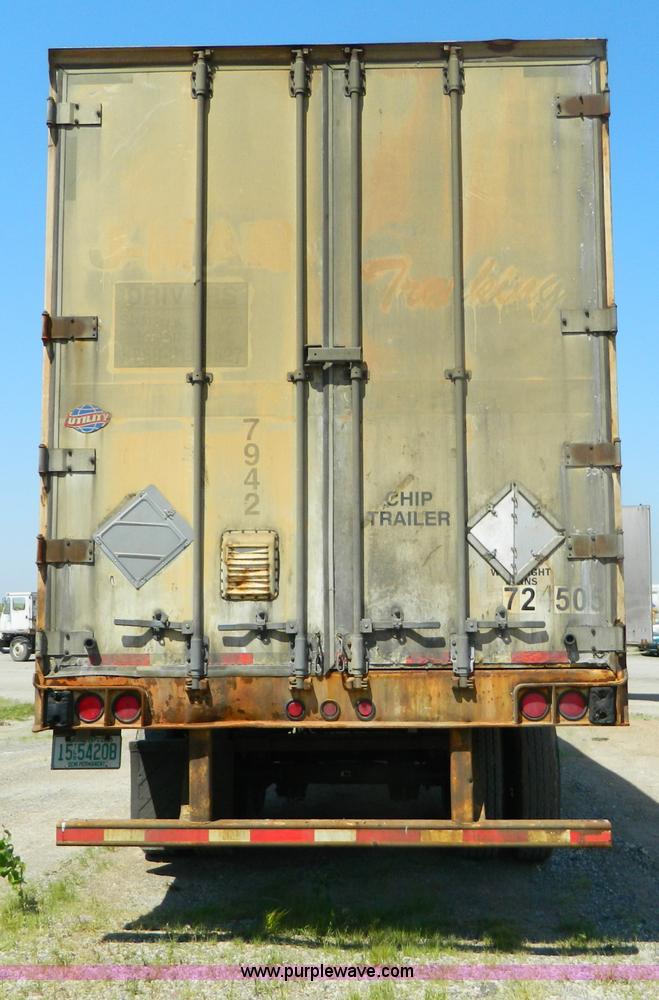 image for item B3780 1998 utility van trailer