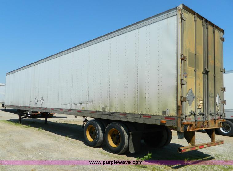 image for item B3780 1998 utility van trailer