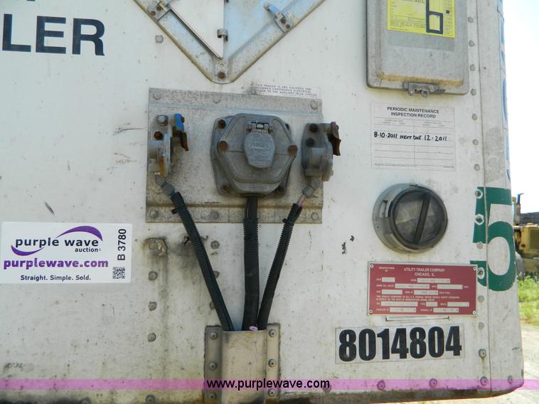 image for item B3780 1998 utility van trailer