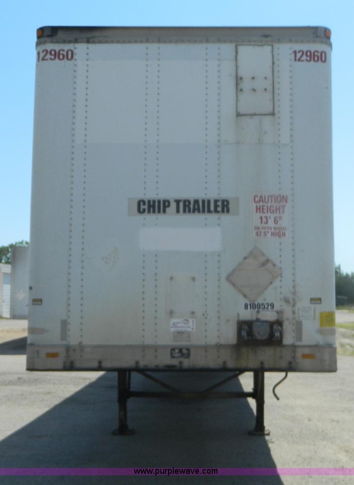 image for item B3782 1998 Trail Mobile van trailer
