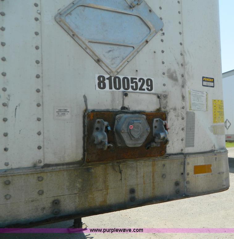 image for item B3782 1998 Trail Mobile van trailer