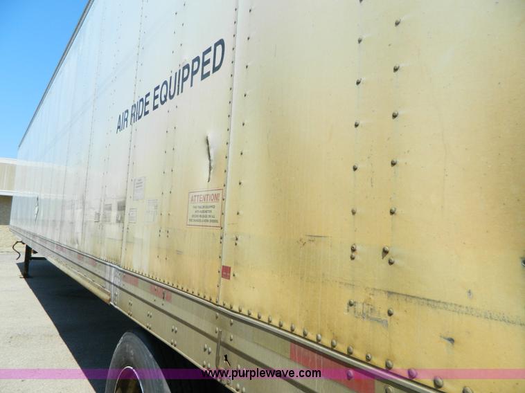 image for item B3782 1998 Trail Mobile van trailer