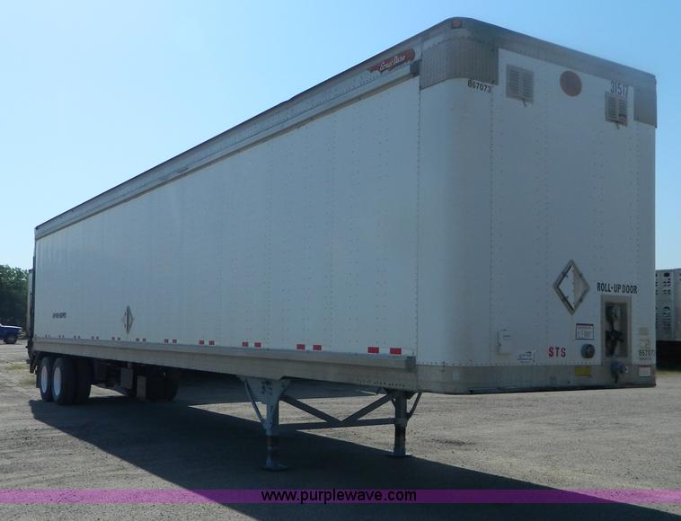 image for item B3791 1999 Great Dane van trailer