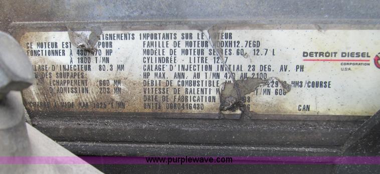 image for item B6373 1999 Peterbilt 377 semi truck