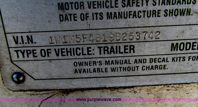 image for item B7316 2009 Wilson Pacesetter PW550 47' grain trailer