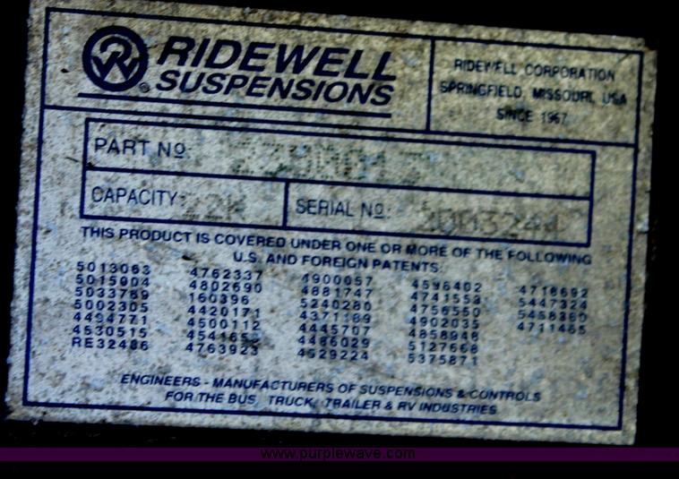 image for item D5206 1992 Fruehauf dry bulk trailer