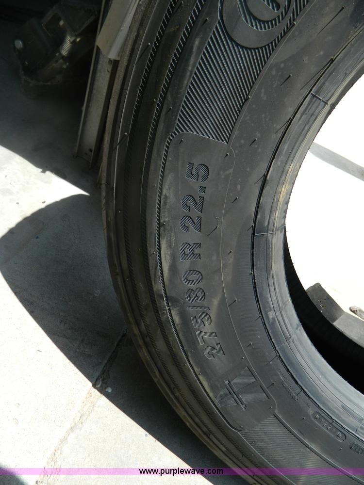 image for item T9988 (2) Continental 275/80R22.5 tires