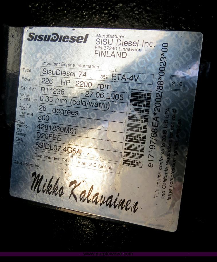 image for item B2435 2005 Challenger MT635B tractor