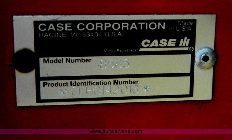 image for item B3790 1998 Case IH 8585 big square baler