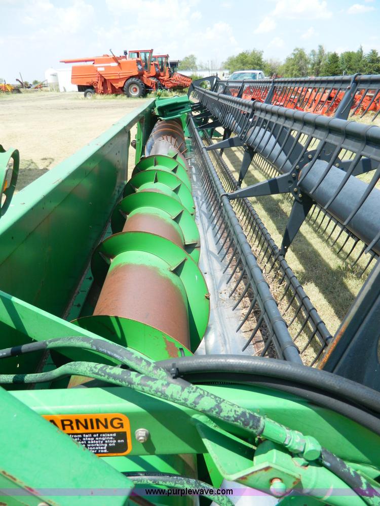 image for item B3801 1998 John Deere 930 30' flex head