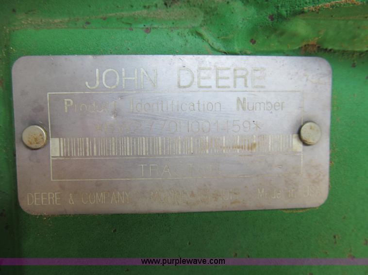 image for item G5503 1994 John Deere 8770 4WD tractor